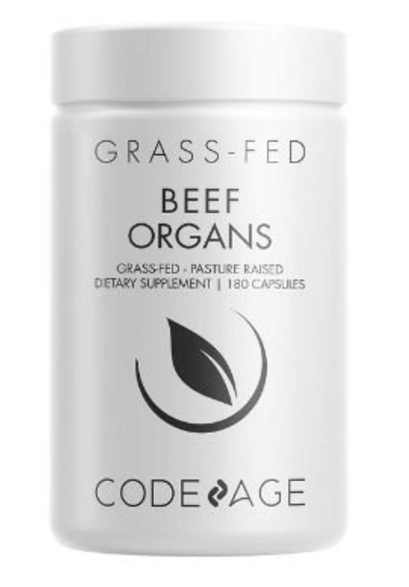 Codeage Grass Fed Beef Organs Supplement