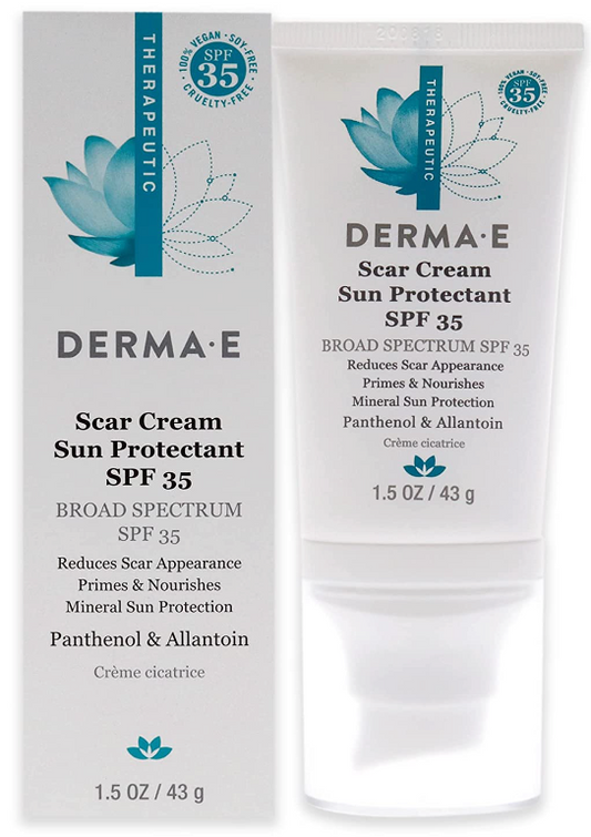 DERMA-E - Scar Cream Sun Protectant SPF 35