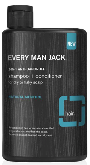 Every Man Jack 13.5 Ounce 2-in-1 Anti-dandruff Shampoo + Conditioner - Eucalyptus