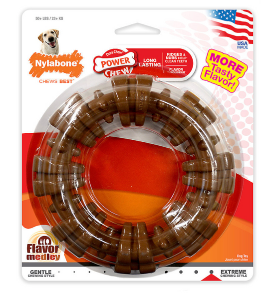 Nylabone® DuraChew® Plus Ring Chew Dog Toy