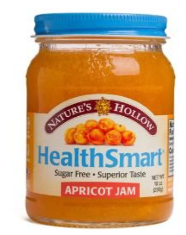 Nature's Hollow, Sugar-Free Apricot Jam Preserves