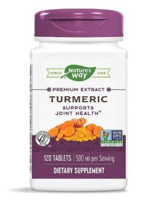 Nature's Way Turmeric Premium Extract Supports Joint Health