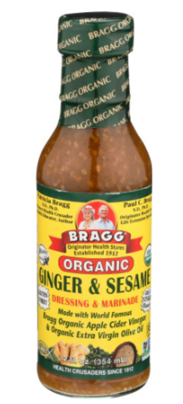 Bragg Ginger and Sesame Salad Dressing, 12 oz